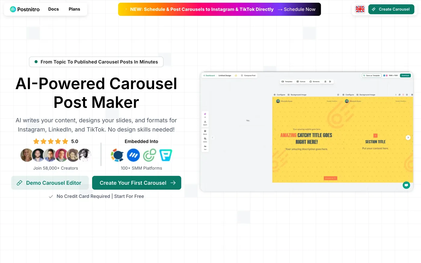 PostNitro screenshot